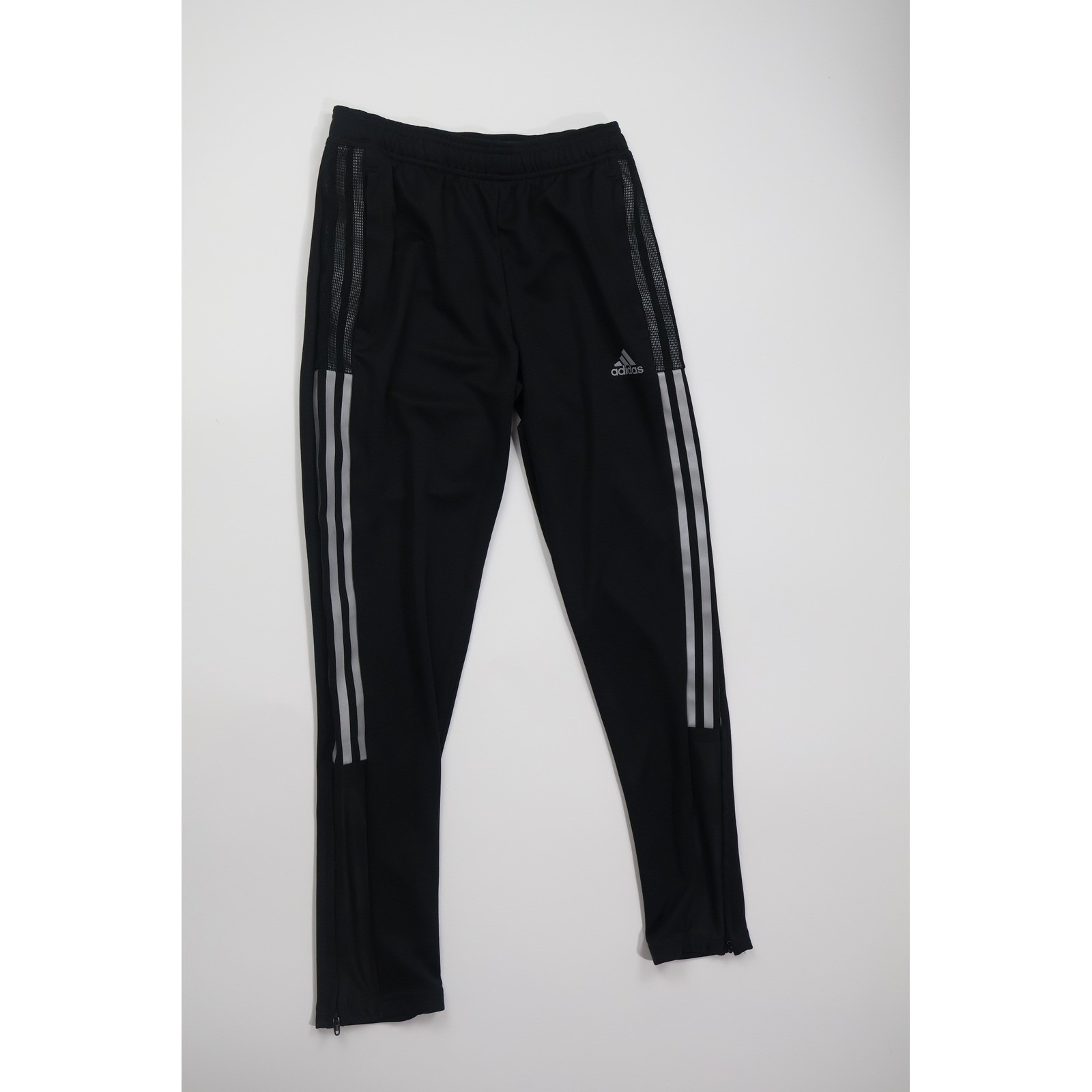 Adidas Track Pants 3-Stripe Joggers Kids Size 11-12 Athletic Soccer